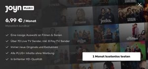 Joyn Live-TV und Serien kostenlos ohne Anmeldung streamen